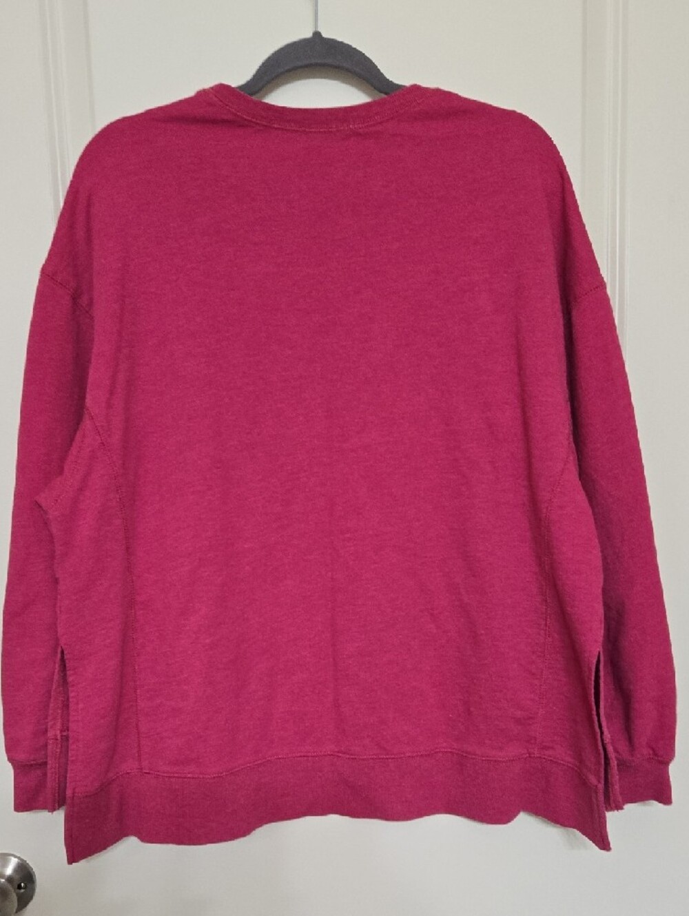 Z Supply Raspberry Crewneck Sweatshirt - Picture 2 of 3
